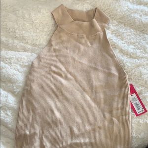 High Neck Cropped Tank